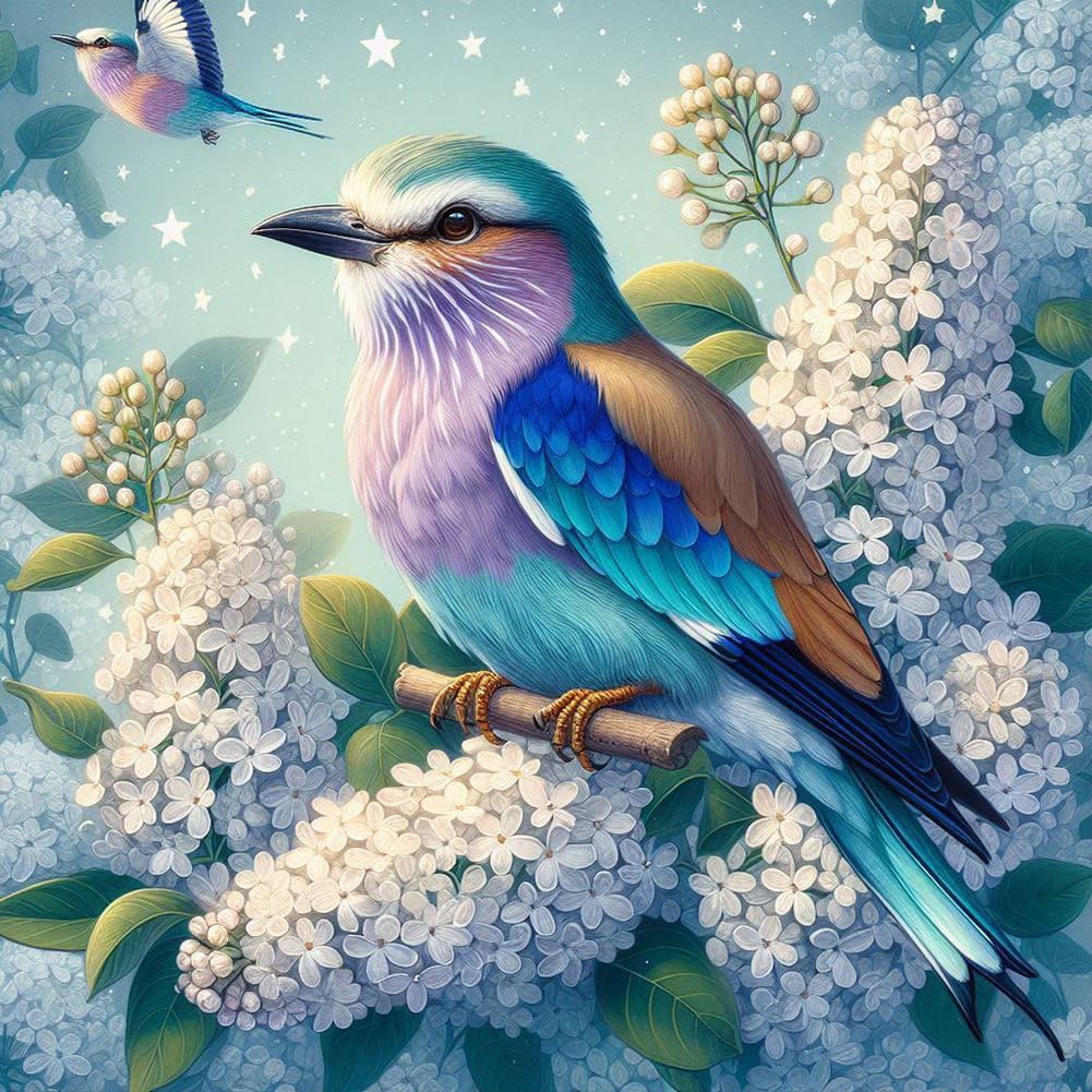 Amazon.com: Acudotr Bird Diamond Painting Kits for Adults, 5D DIY ...