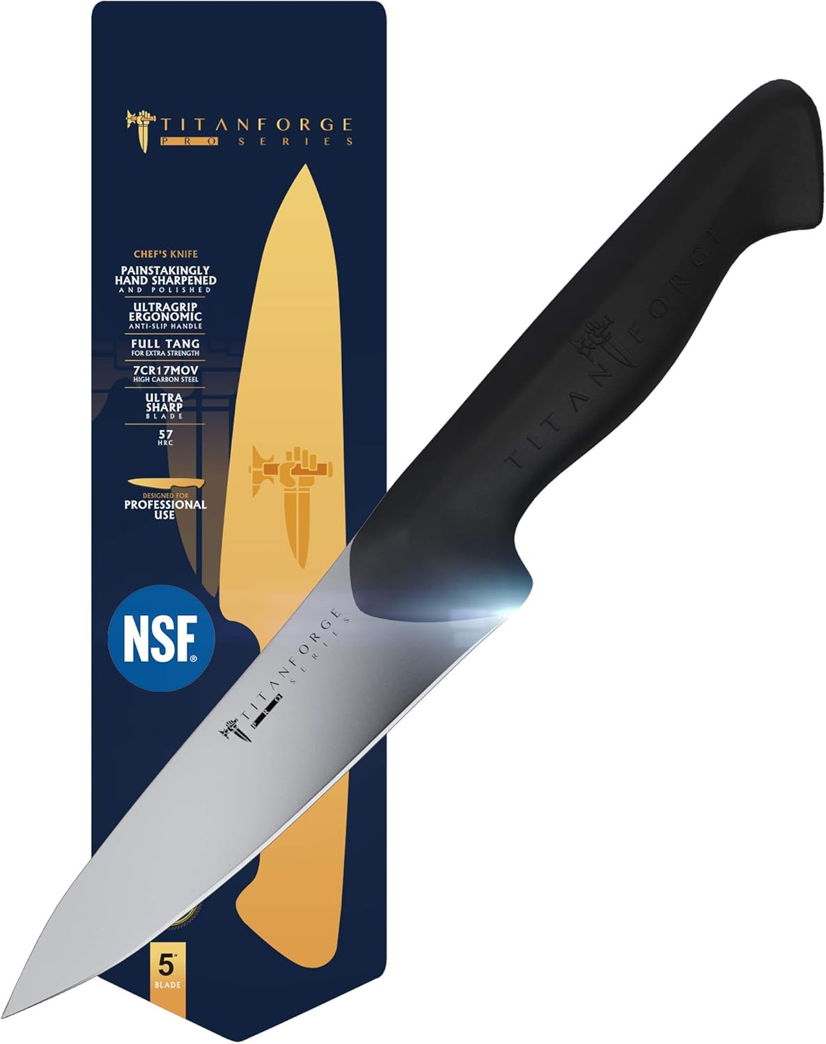 DALSTRONG Titan Chef Knife 5" (12,7 cm) Pro Series Knives