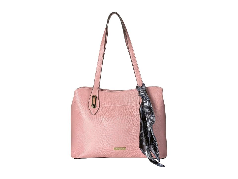 

London Fog Wembley Double Shoulder - Saffiano (Cameo) Handbags, Pink