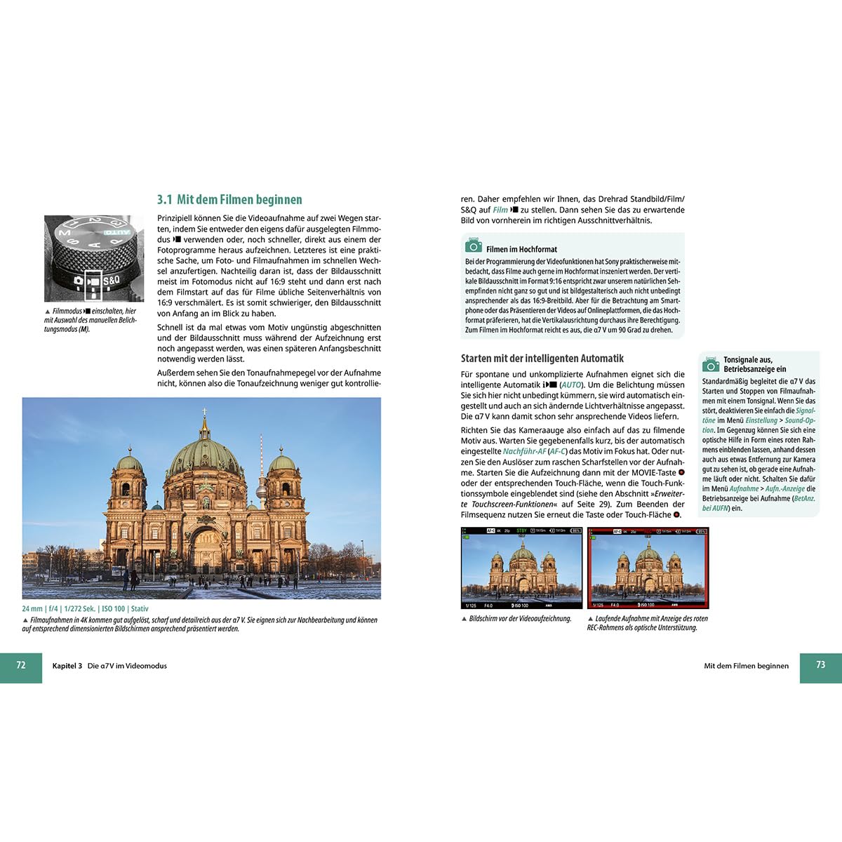 Sony A7 V - Das umfangreiche Praxisbuch zu Ihrer Kamera: Know-how und Tipps von Profifotografen, verständliche Anleitungen und praxisnahe Beispiele für perfekte Fotos und Videos