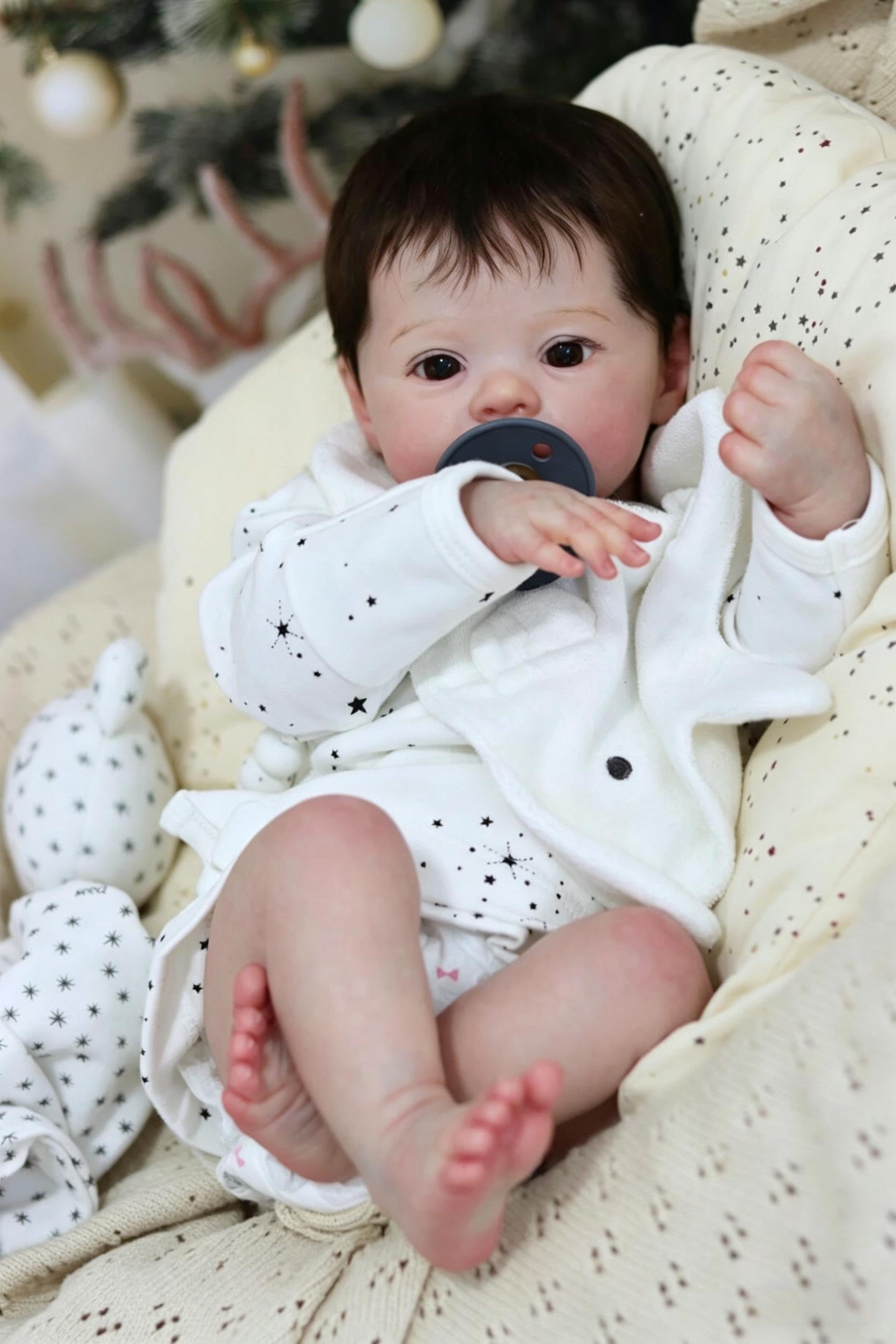 RXDOLL Realistyczne lalki Reborn Baby Dolls silikonowe na całe ciało, winylowe, anatomicznie poprawne, dziewczyna, pełna silikon, lalka, wodoodporne, prawdziwe życie Reborn lalki dla dziewcząt 3+