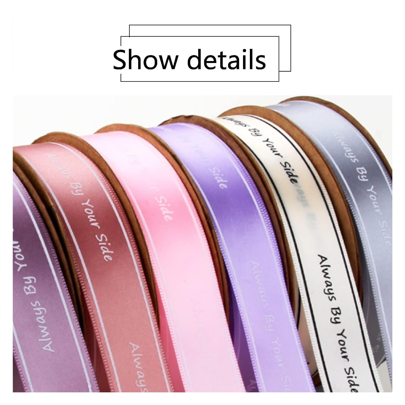 Sackleinenband, Bänder, Satinbandrollen, Bänder, Geripptes Band, Weihnachtsfeier, Blumen-Geschenkband(Purple)