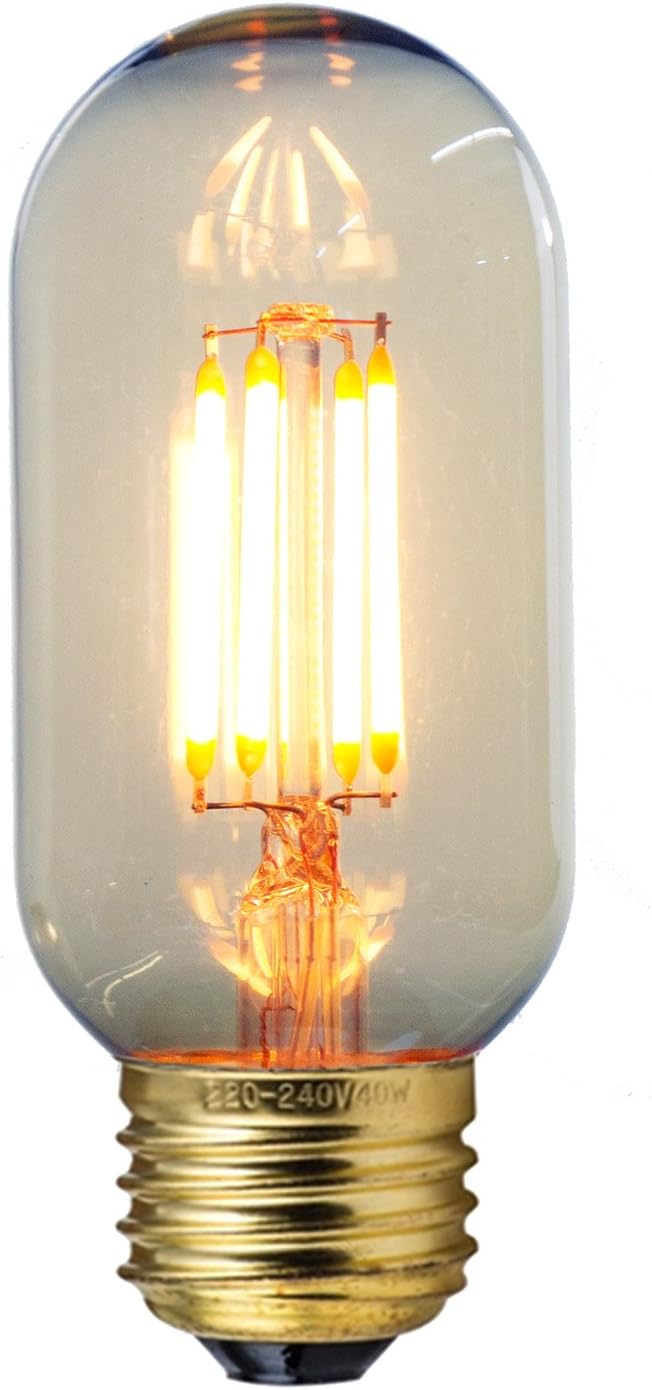 PureLume LED Edison T14 Vintage Novelty Lamp (4 W, E27, 220-240 V) [Energy Class A+]