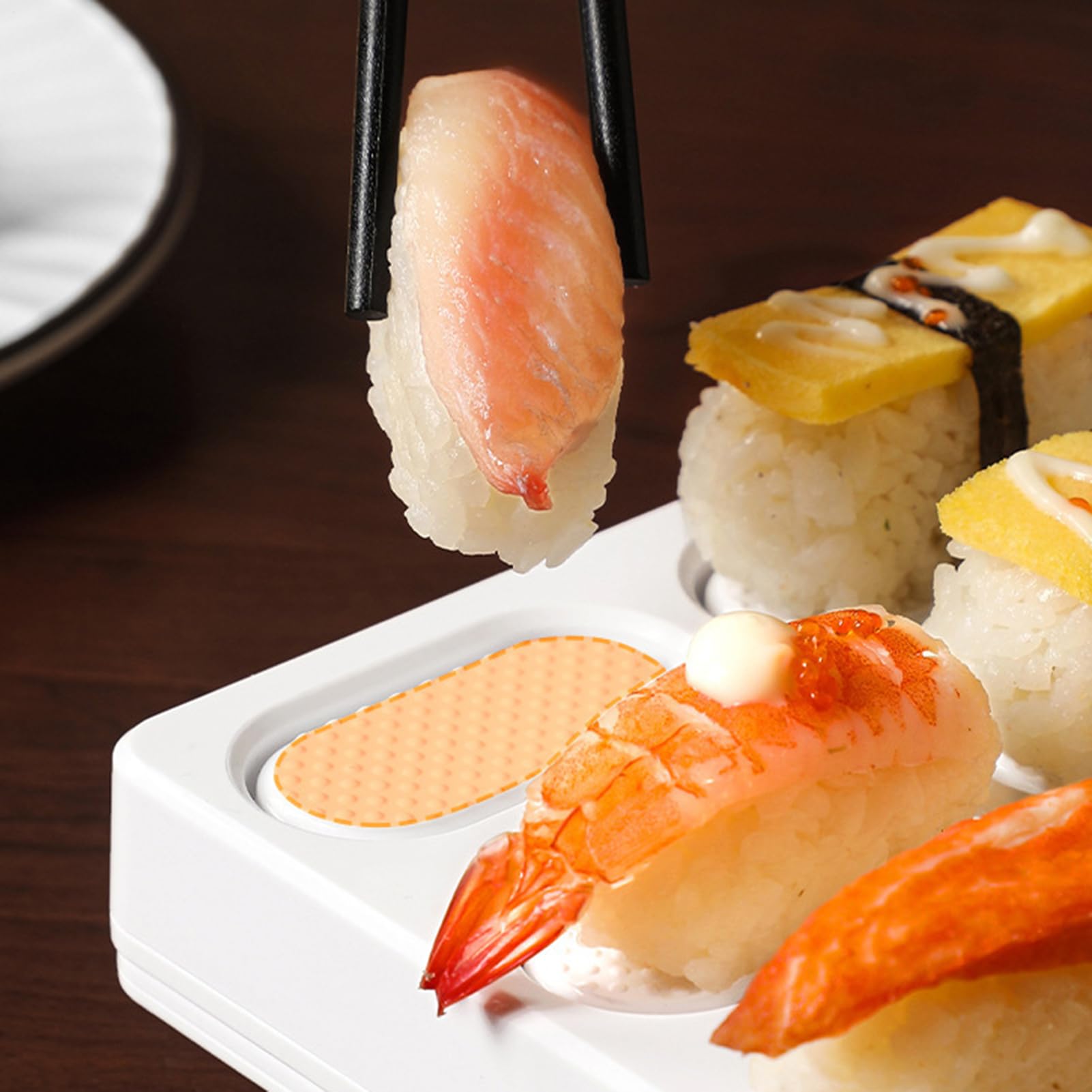 Generisch Machine à sushi - Accessoires de cuisine et ustensiles pour la préparation - Moule à sushi - Pour la , les amis, l'école, le restaurant, la ferme, le camping, le pique-nique, la