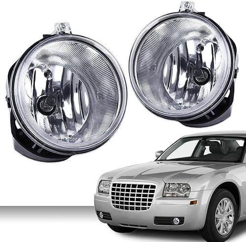 Miniatura 2 de PIT66 Luces antiniebla para parachoques delantero, compatibles con Jeep Grand Cherokee 2005-2010Jeep Commander 2006-2010 izquierdaderecha con lente