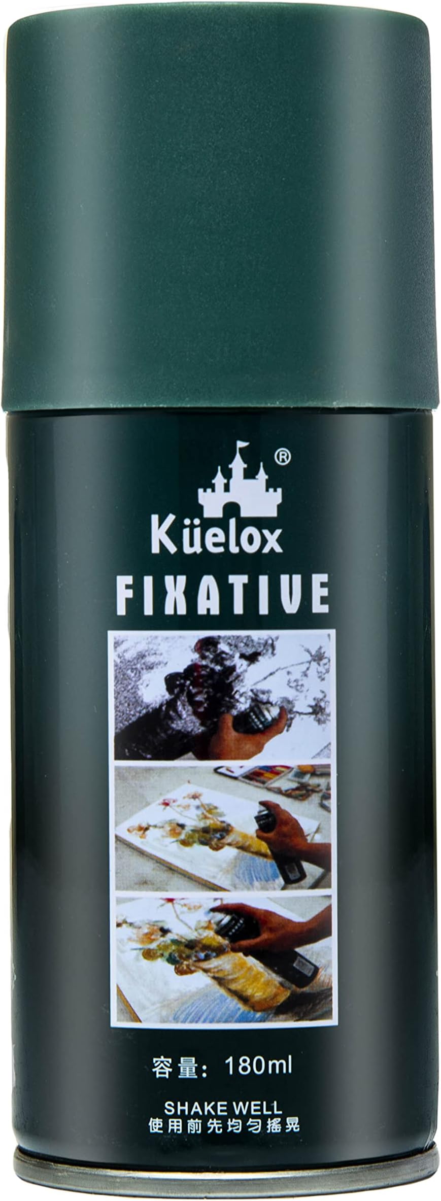 Kuelox Artist Fixative Spray Clear (180ml)