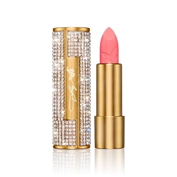Dolly Beauty Heavens Kiss Lipstick - Hydrating, Lightweight Pigmented Womens Lipstick - Vegan & Paraben Free - Satin Finish - Soft Blush