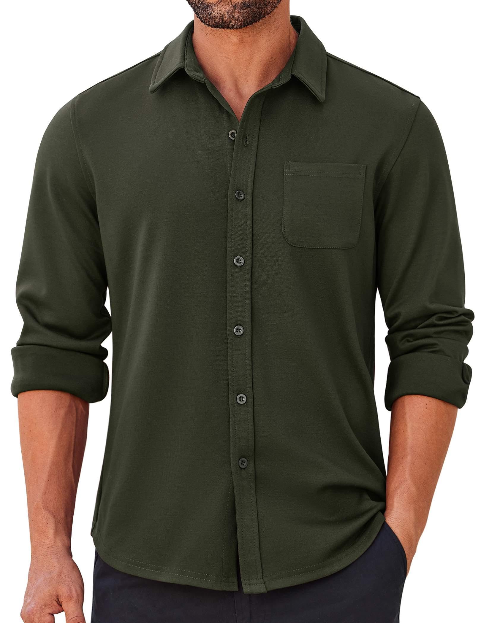 COOFANDY Stretch Shirt