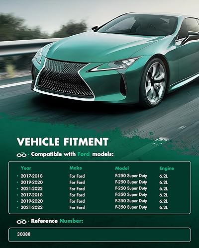 Vista 352 de SCITOO Aire acondicionado condensador compatible con Chevrolet, para modelos GMC - Silverado 2500 HD 2015-2019 - Sierra 2500 HD 2015-2019 - 6.0L