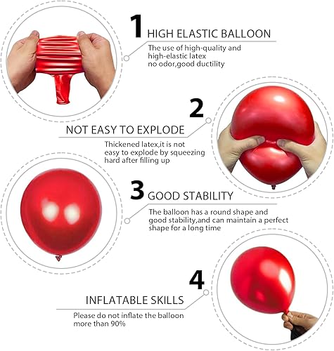 Miniatura 3 de Kit de arco de globos de arco iris de 140 piezas, globos arcoíris de diferentes tamaños, paquete de 18, 12, 10, 5 pulgadas, kit de globos de fiesta