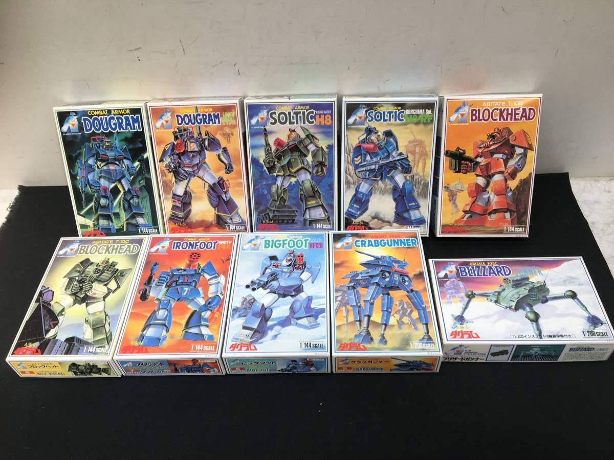 Amazon.co.jp: プラモデル 3 太陽の牙ダグラム コレクターズ