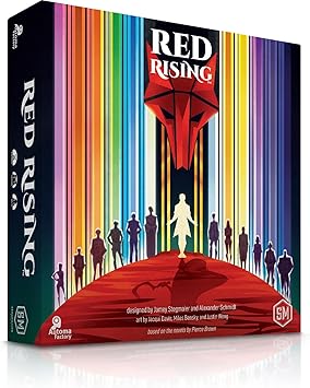 Stonemaier Games: Red Rising, Hand Management, Combo Building Strategy Board Game, 2 to 6 Players, for Ages 14 and up