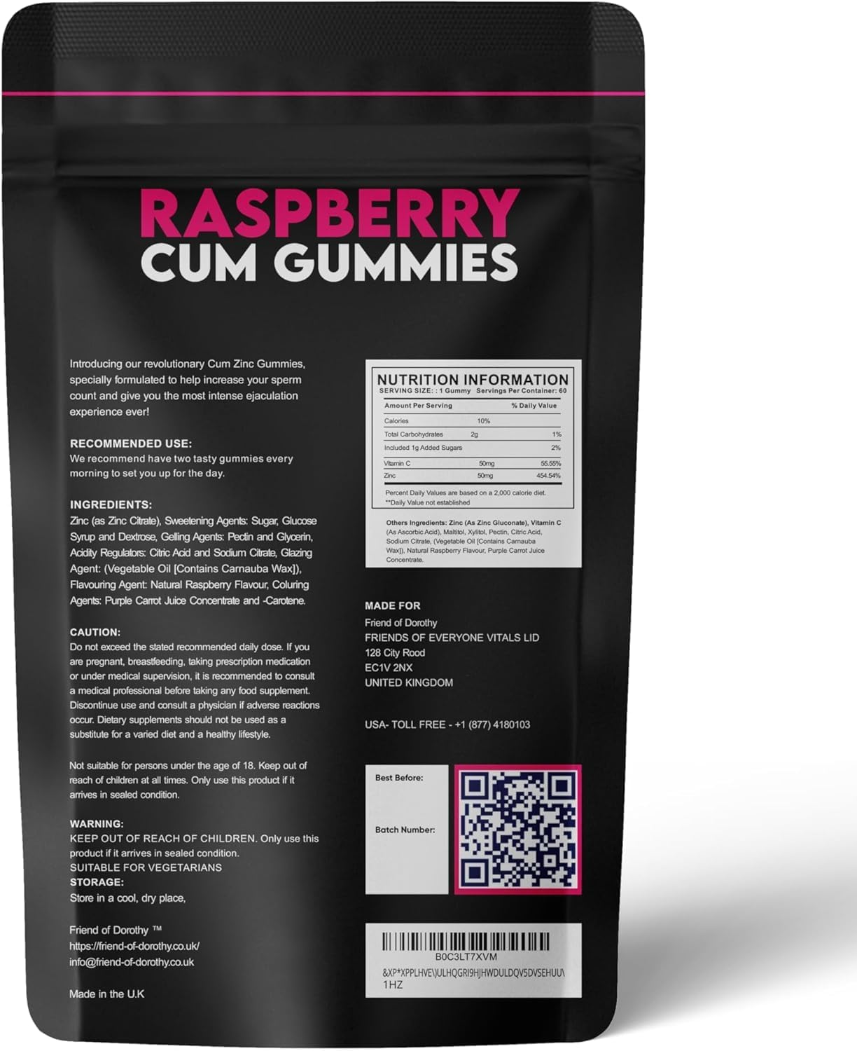 Digestive Wellness & Volume Bundle Improve Your Confidence for Bottoming and Increase Volume - 90 Fiber Capsules & 60 CM Gummies