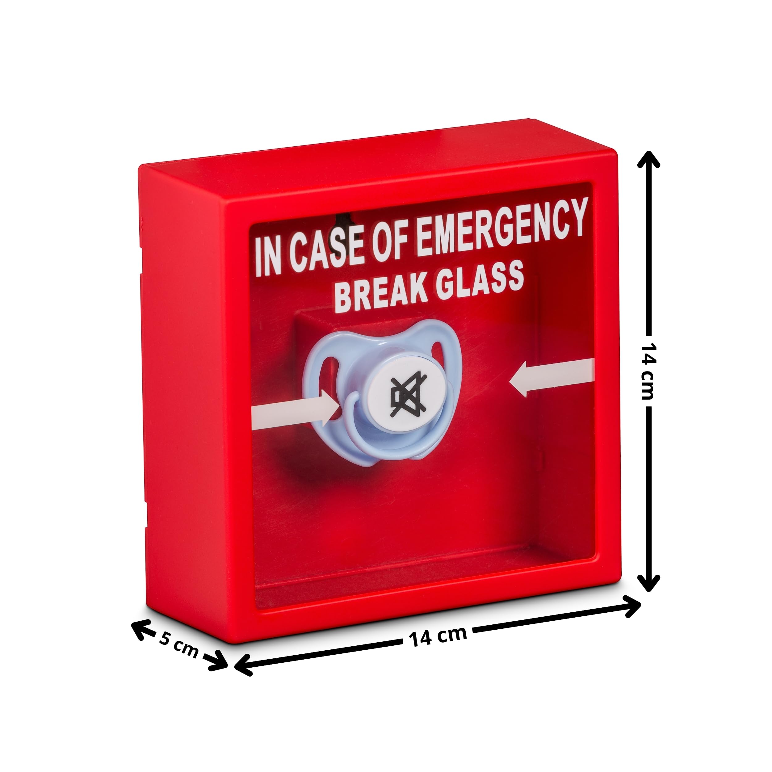 Froster Baby Emergency Frame - In Case of Emergency Break Glass, En cas d'urgence briser la glace, Cadeaux pour Futurs Parents, Futur Papa Kit de Survie, Future Maman, Baby Shower Cadeau