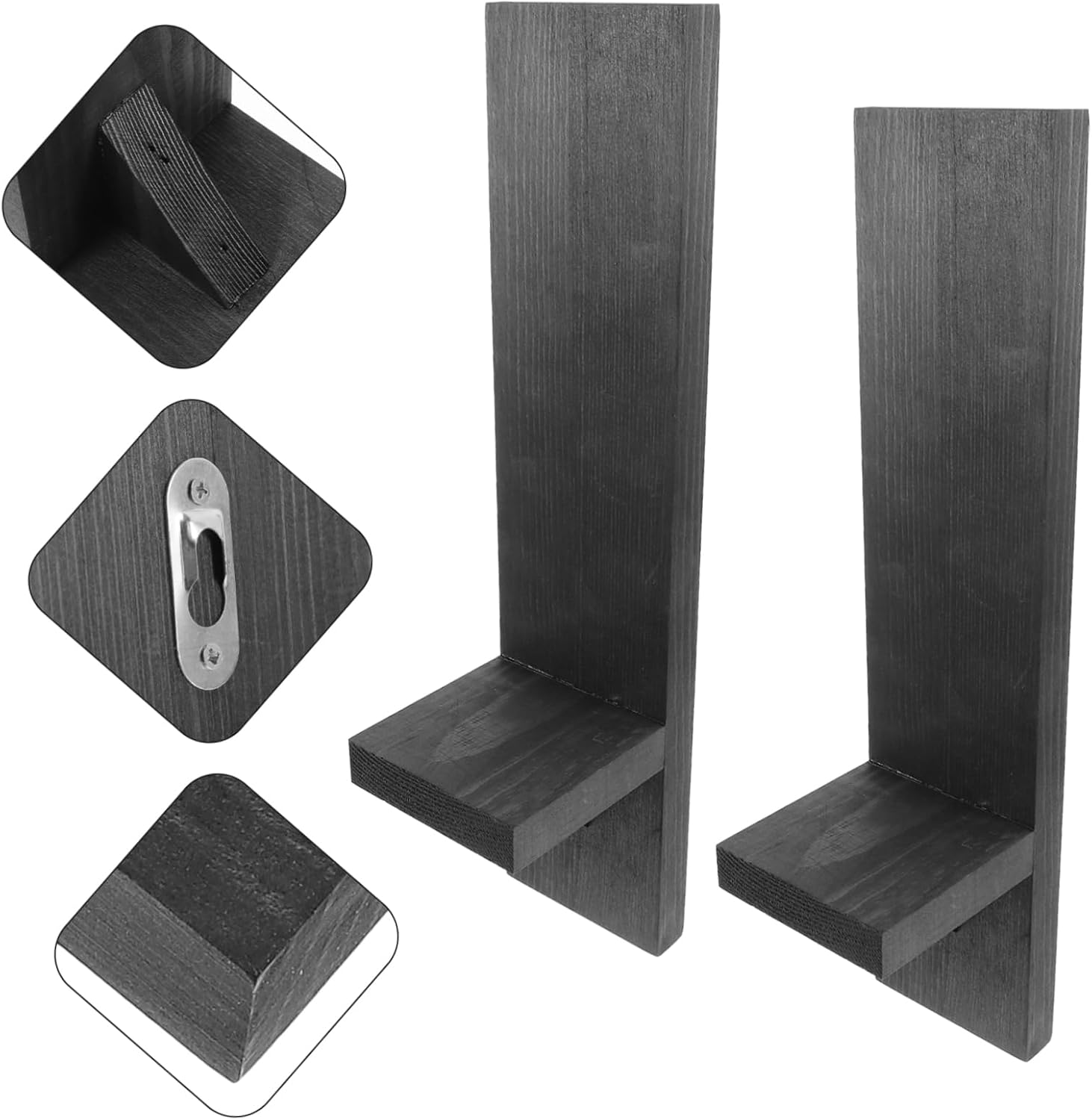 1pair Decorative Candle Sconces Wall Mount Candle Holders for Home Decor Vintage Style Wall Art for Living Room Bedroom and Dining Room