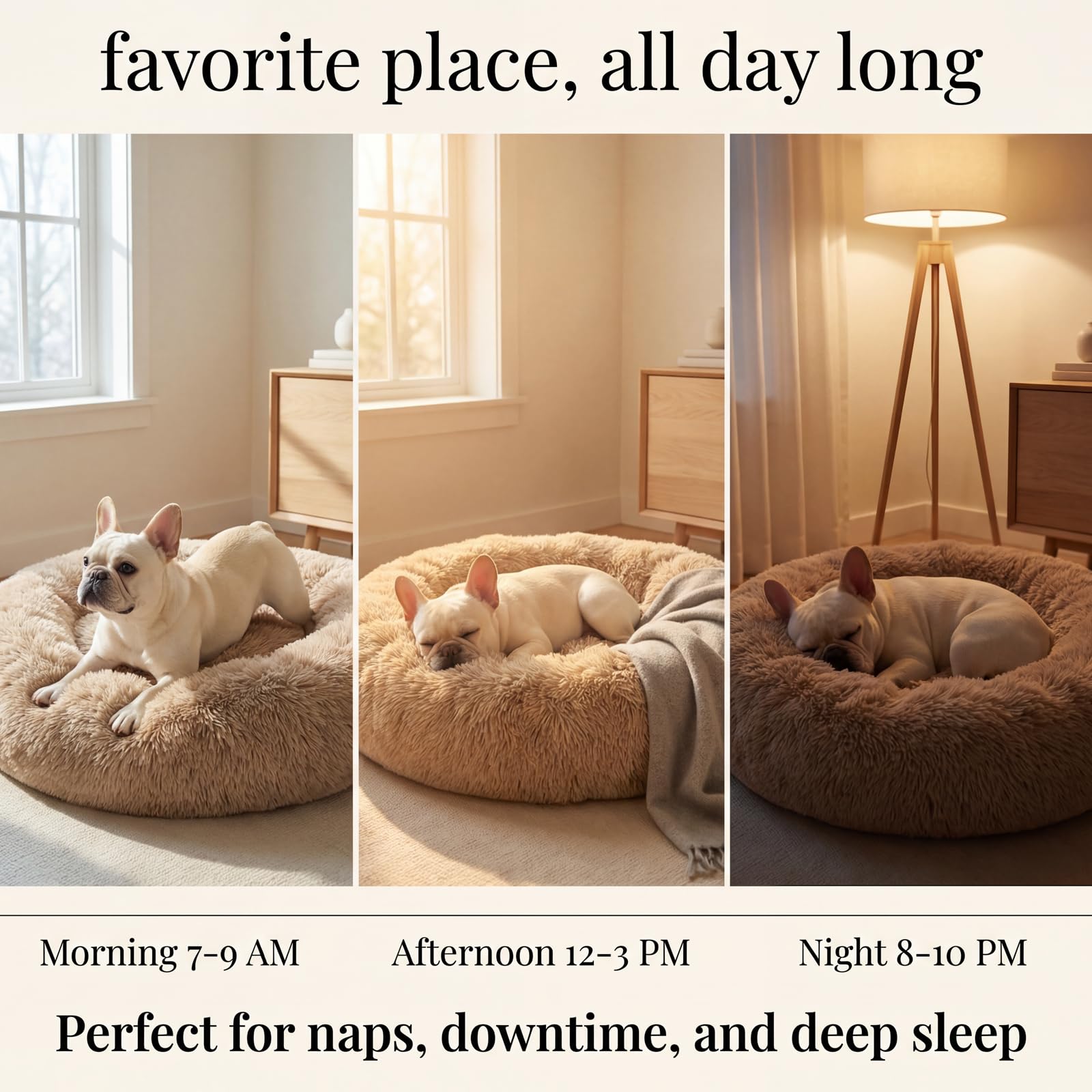 nononfish Dog Bed Mat for Medium Dogs, Army Green Orthopedic Pet Bed, 30x30x7 inches, High Density Fiber Cotton, Stuffed, Washable, Indoor, 30 pounds Weight Capacity: 30 inches Brown