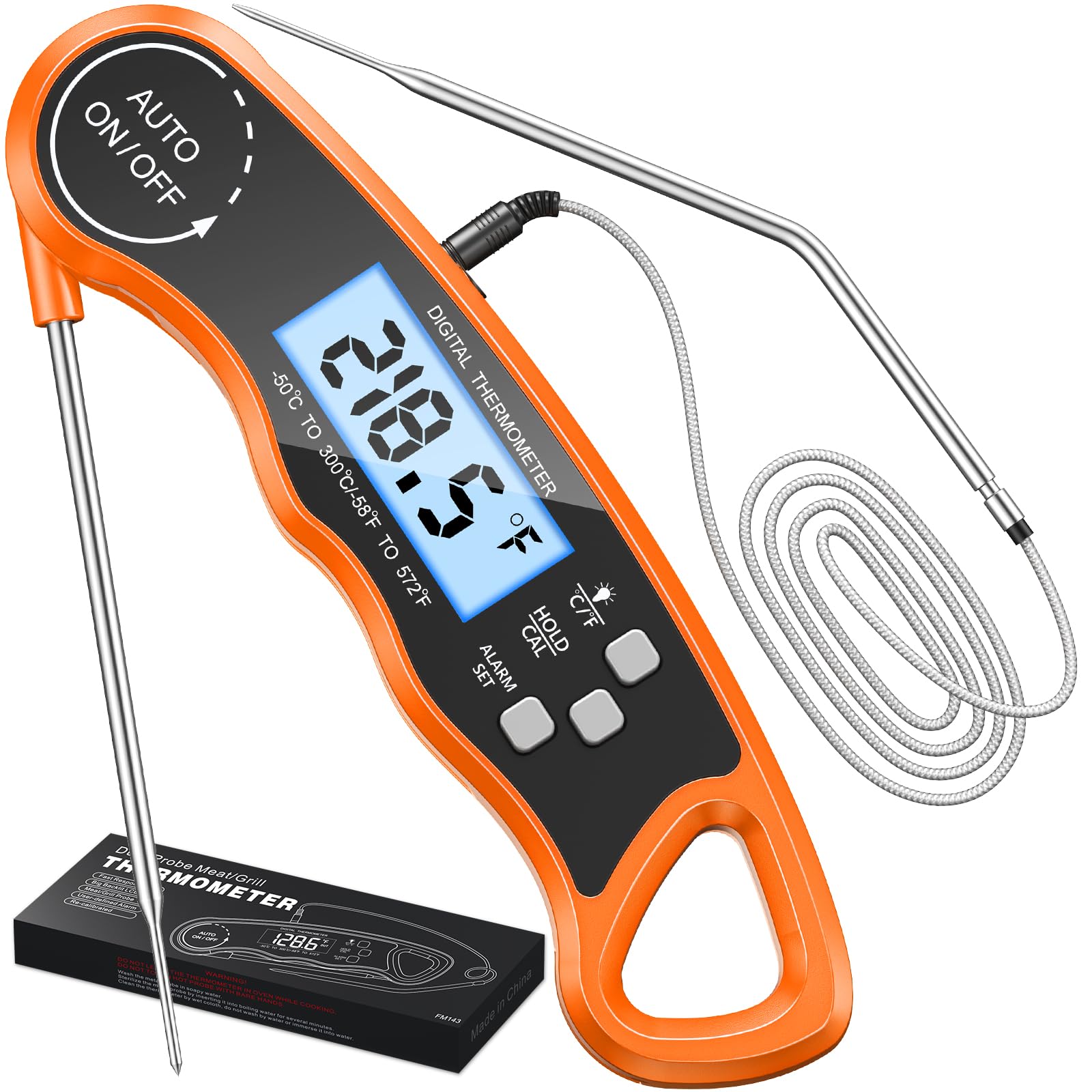 How to clean different types of digital meat thermometers