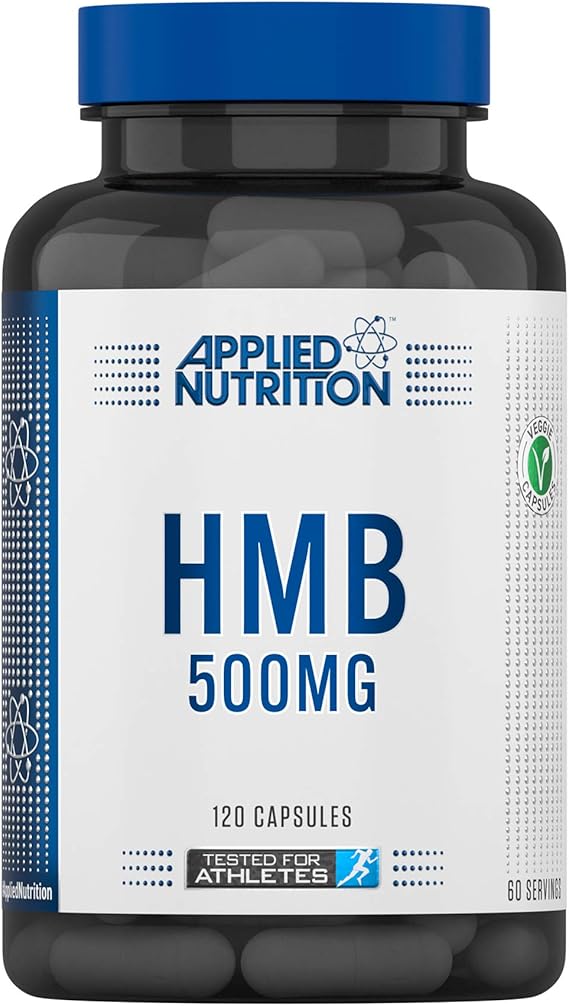 Applied Nutrition HMB Supplement HMB 500mg Capsules, Metabolite of