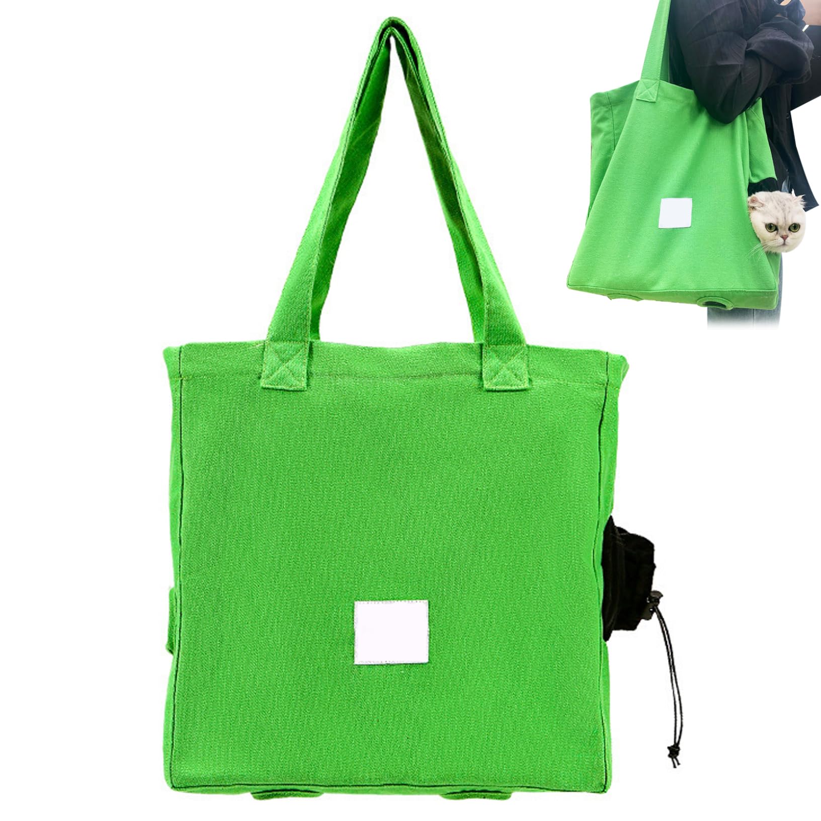 Bolsa de gato portátil con agujeros para evitar el estrés de tu mascota en tus viajes