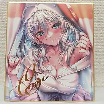 アマカノコラボカフェ ミニ色紙 箔押しサイン3種 71GfCz7pJdL._UF350,350_QL50_.jpg