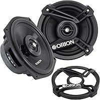Vista 7 de ORION Serie Cobalt CB1TW - Altavoces de agudos de cúpula de seda de 1" Montaje en superficie/empotrado/angular, 40W RMS, 160W máx - Altavoz