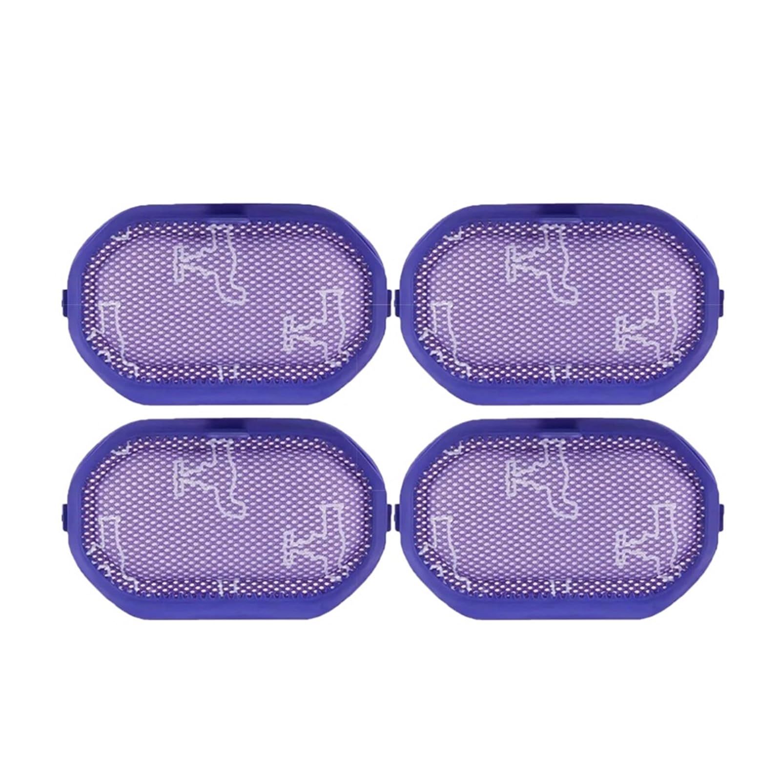 Filtro HEPA lavable, compatible con Dyson, DC45 D30 DC31 DC34 DC35 DC44 Robot aspirador accesorios de limpieza de repuesto de prefiltro(B)