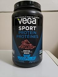 Vega Sport Protein Vegan Protein Powder, Chocolate (19 Servings) BCAAs ...