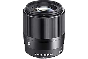 Canon EF-M Mount 30mm F1.4 DC DN: The Perfect Lens for Photo and Video
