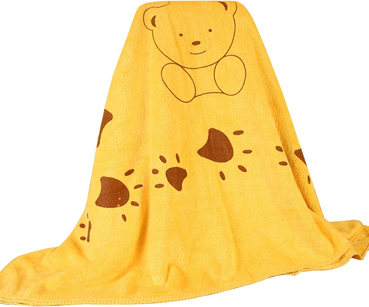 Adorrable Plush Blanket for Dogs Microfiber Absorbent