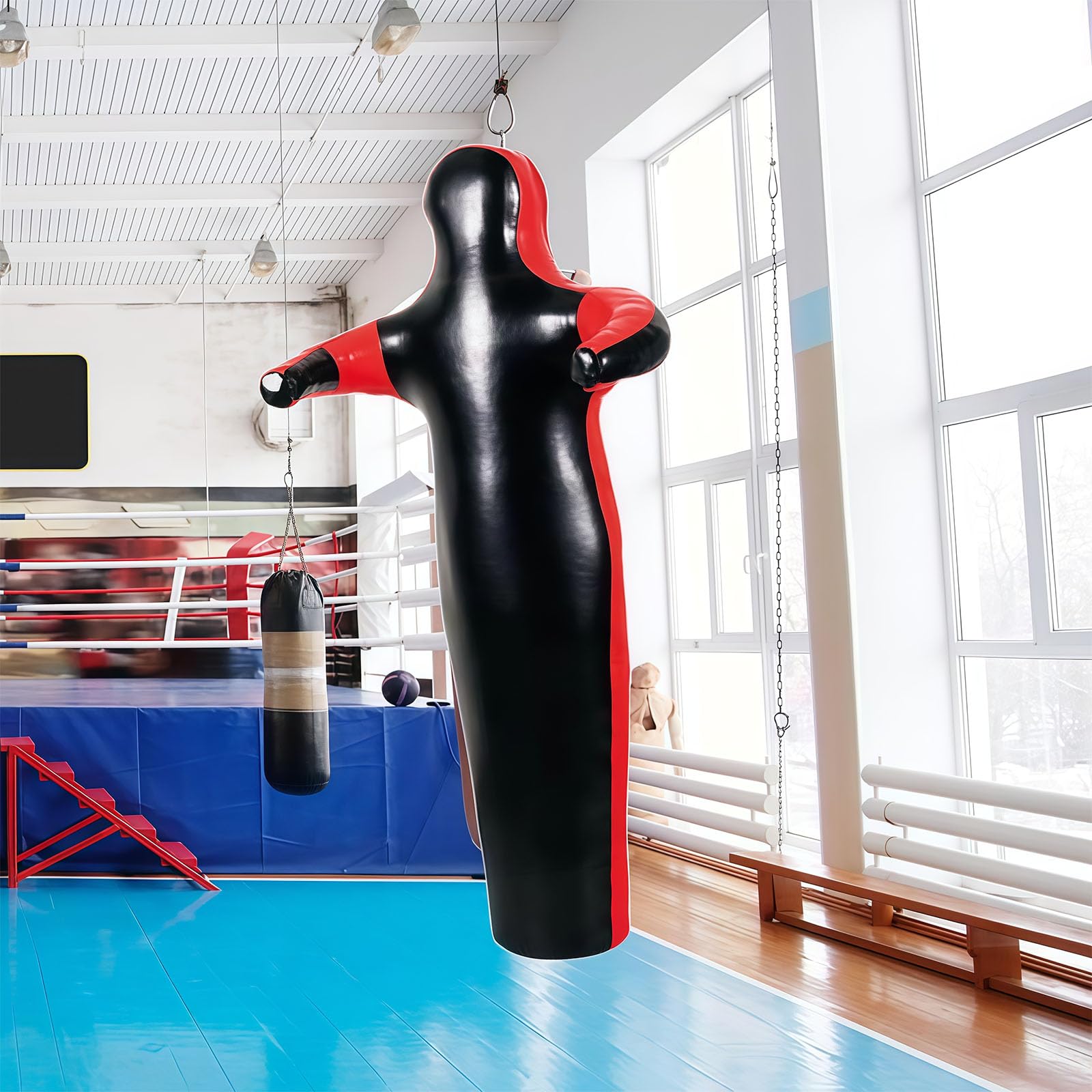 Hängende Grappling Schnullertasche für MMA Judo Boxen Karate Training - Übung Werfen Stehen Sitzen Liegen
