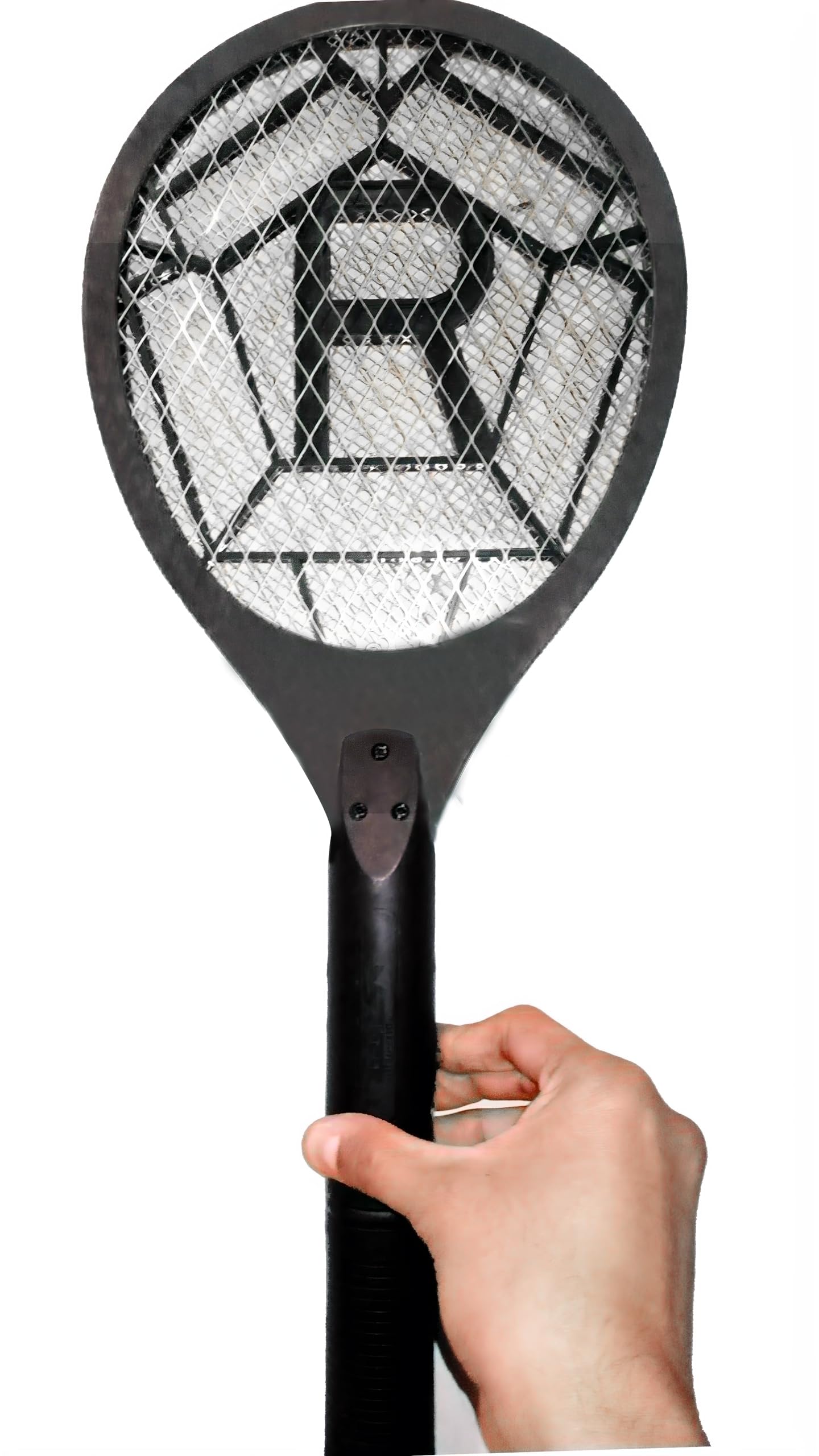 Ephemeral Heavy Duty Mosquito Racket Bat | Rechargeable Electric Fly Swatter | Mosquito Killer Racquet with 2 Pin Plug (Assorted)
