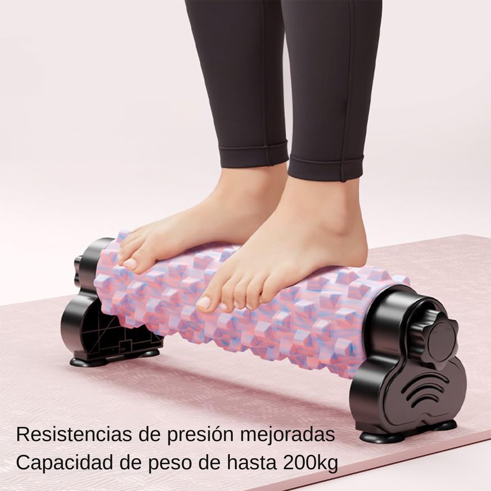 Rullo Massaggiagriglia Schiena Massaggio Rotolante con Ventose per Sollievo | Foam Roller Muscolare con Supporto Per Casa, Studio, Yoga, Pilates, Fitness, Allenamento e Training