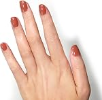 LONDONTOWN Tawny Brown Glossy Nail Polish, Pecan Pie lakur, Vegan Chip-Resistant Long-Lasting Nail Lacquer, 40 fl oz