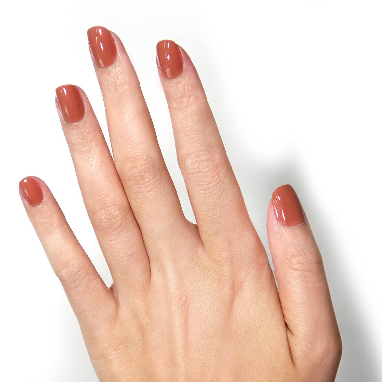 LONDONTOWN lakur Nail Polish - Chip-Resistant, Non-Toxic, Conditions & Hydrates Nails | Glossy Tawny Brown, Pecan Pie, .40 fl oz - Image 3