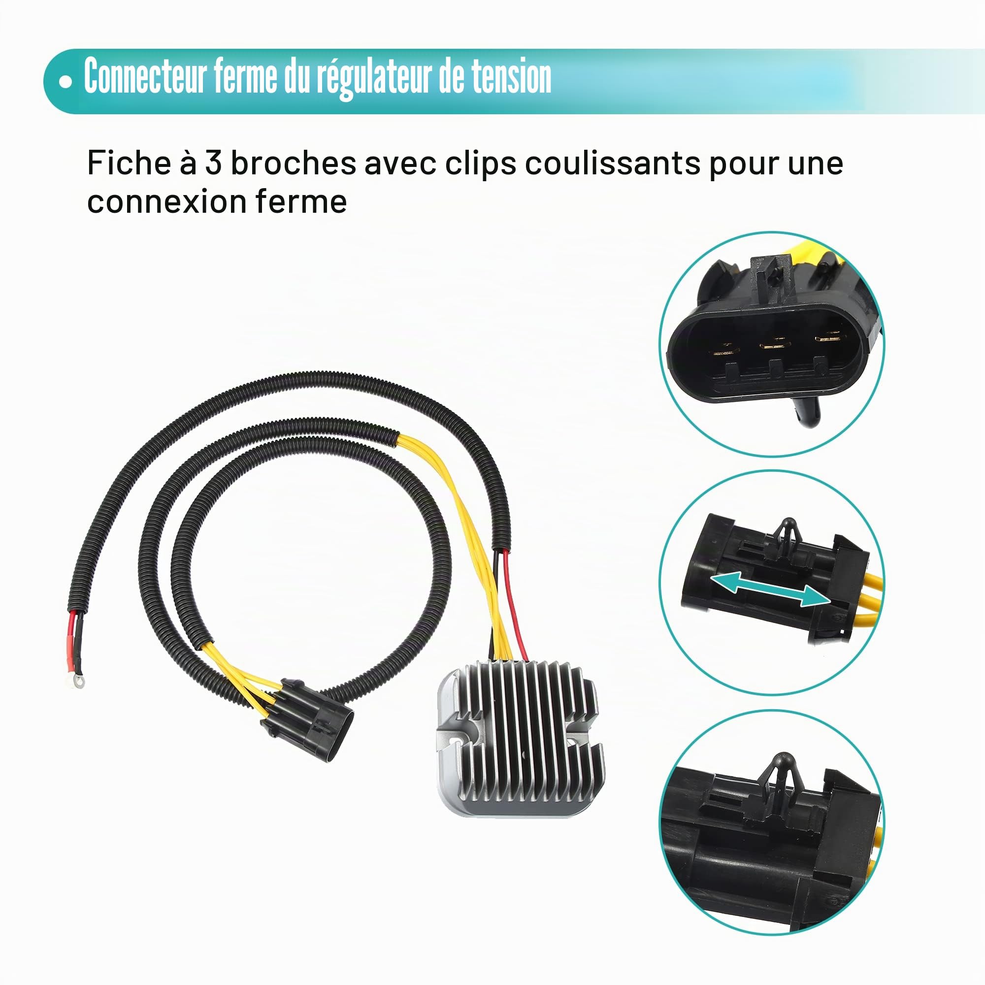 A ABSOPRO Régulateur De Tension Pour Polaris Sportsman 570 15-18 1pc