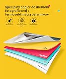 Liene Papier fotograficzny i kartridże – 2 wkłady i 72 arkusze 10 x 15 cm, termosublimacyjny, wodoodporny i utleniający, kompatybilny z Liene PixCut S1