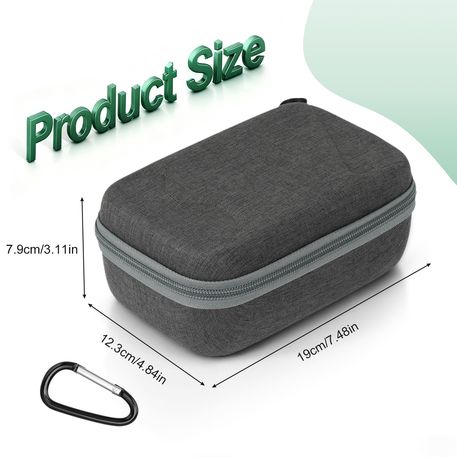 Gdraco Torba przenośnikowa na DJI Mini 5 Pro Dron Torba do przechowywania Torba podróżna na DJI Mini 5 Pro Podwozie drona, 19 x 13 x 8 cm, Torba transportowa