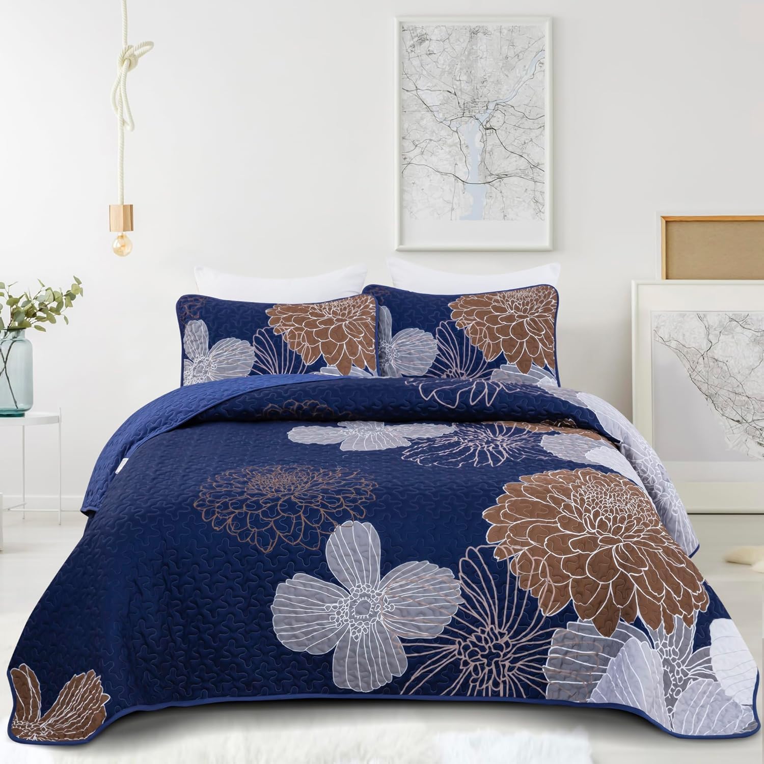 Colchas Para Cama 150 Cm Qucover Cubrecama Patchwork Para Cama 180