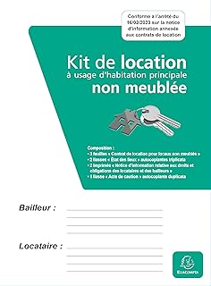 EXACOMPTA Kit dossier location non meublée 41E