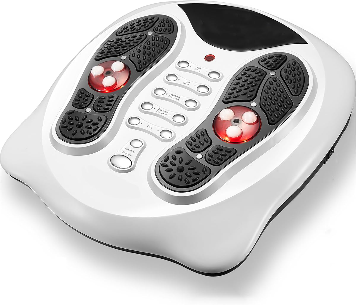 FIT KING Neuropathy Pain Relief for Feet Massager, EMS Foot Massager for Neuropathy with TENS Pads, Foot Circulation Stimulator for Plantar Fasciitis, Diabetes Feet Pain Relief