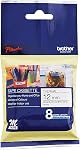 Brother Genuine MK231 Black on White Non-Laminated Tape for P-Touch Label Makers, 12 mm Wide x 8 m Long