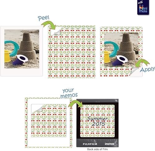 Miniatura 5 de Fujifilm Instax Square SQ1 - Cámara instantánea azul glaciar con funda de transporte + película Fuji Instax (40 hojas), paquete de accesorios, álbum