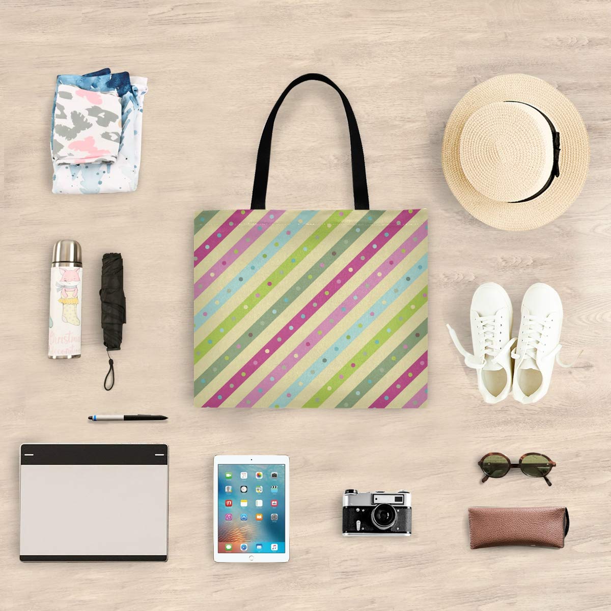 Borsa In Juta Ragno Dorato Scuro - Shopping Riutilizzabile Pieghevole Con Cerniera - Grande Capienza