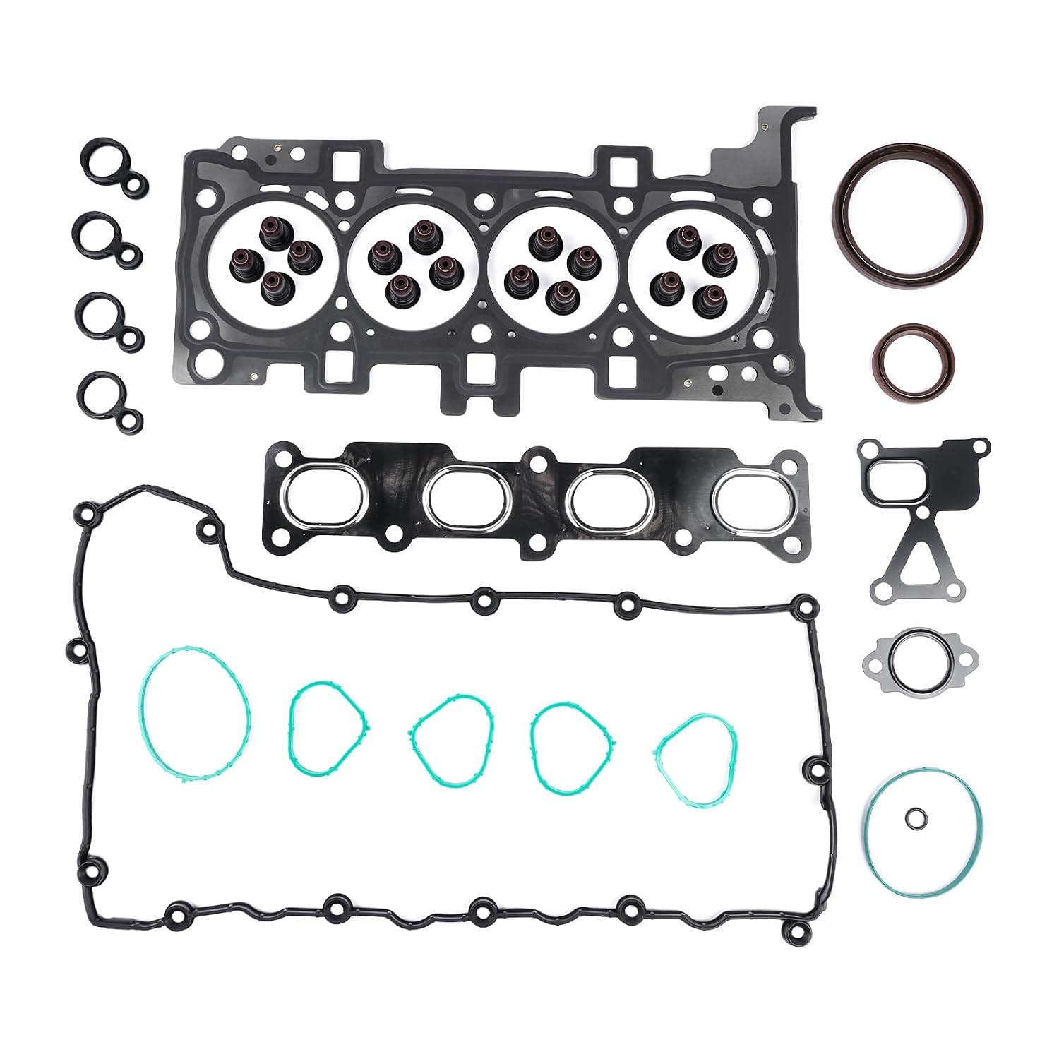 HGS1170 Cylinder Head Gasket Set Replacement for Dodge Dart 1.4L 2.0L 2.4L L4 DOHC 16V 2013 2014 2015 2016