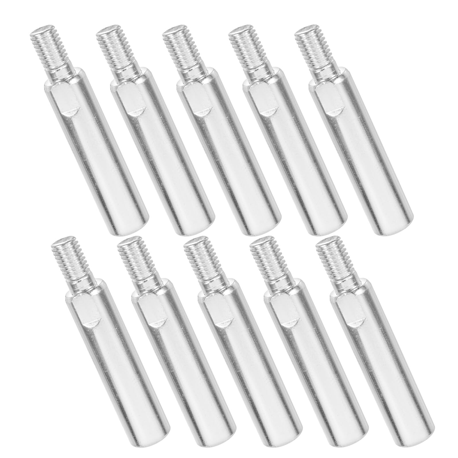 Rallonge pour meuleuse d'angle en acier SOIMISS, lot de 10 tiges d'extension pour polissage