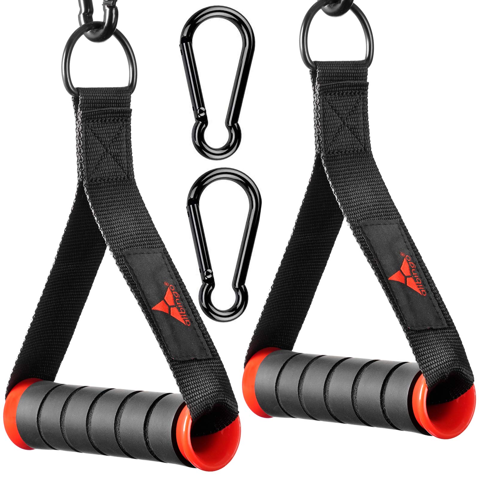 Buy allbingo Solid Gym Handles for Cable Machine Resistance Bands