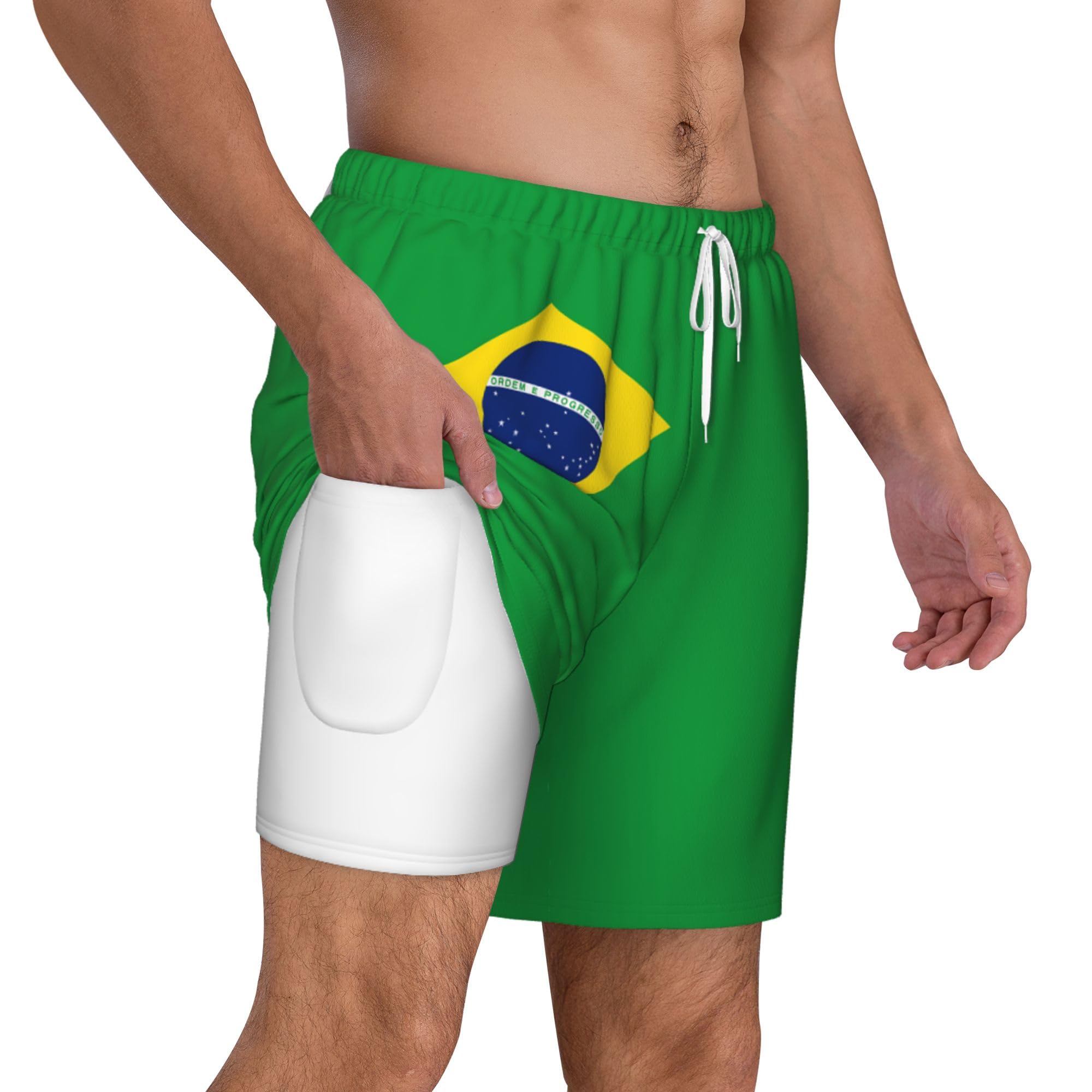 Short de plage séchage rapide boxer compression homme - 8