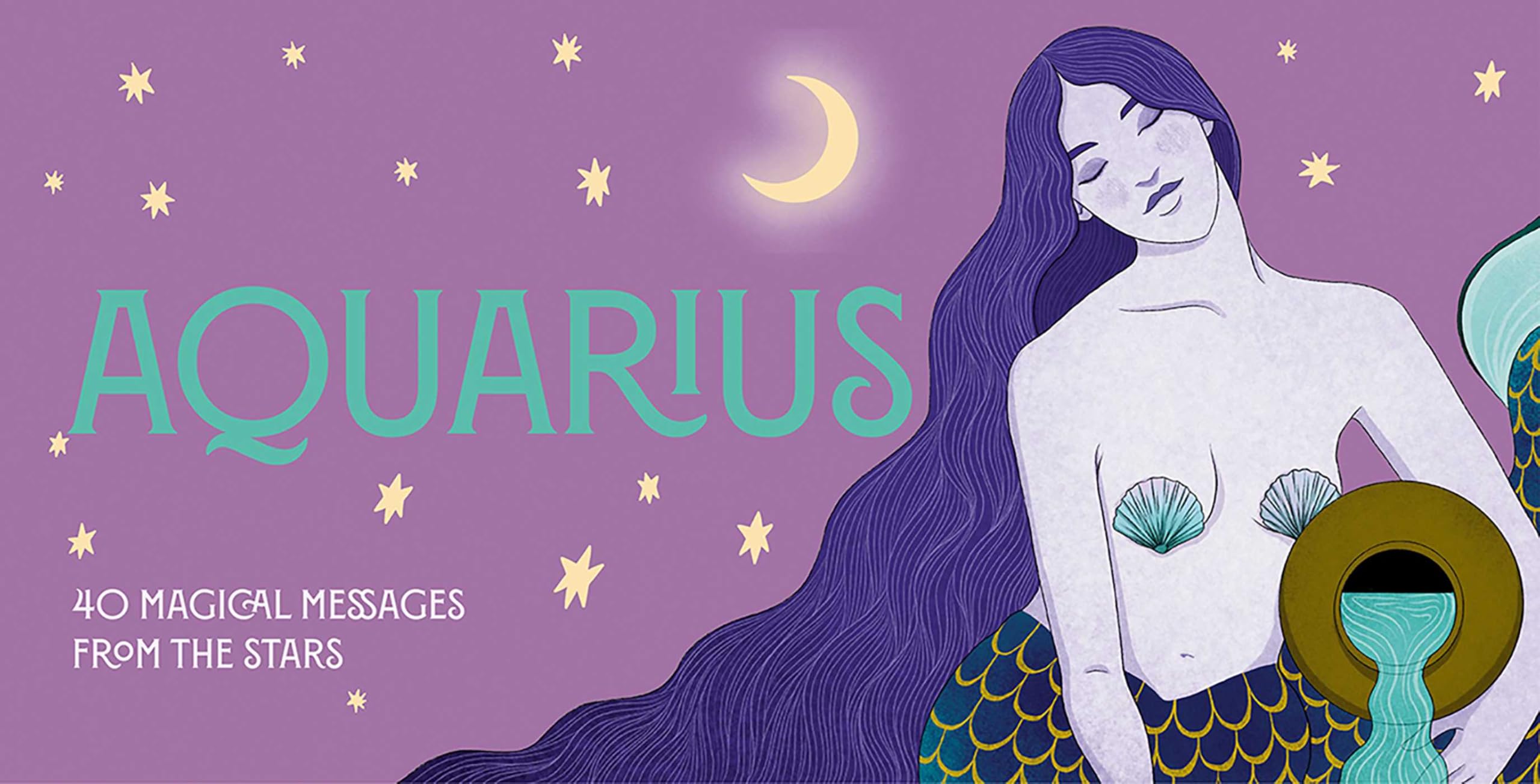 Aquarius Pocket Zodiac Cards by Ginny Chiara Viola (Cards)