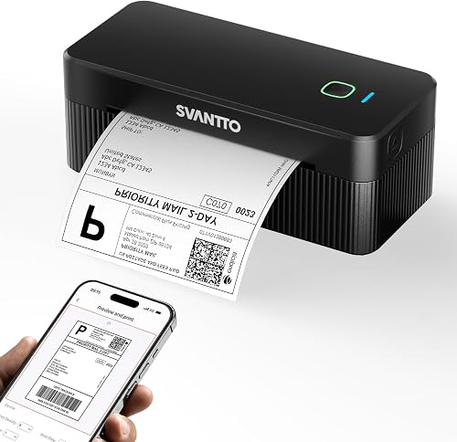 Imprimante Etiquette Expedition Bluetooth SVANTTO
