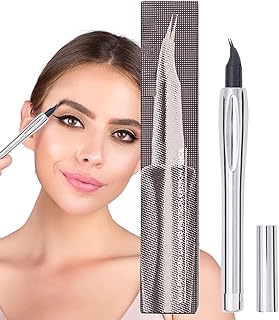 Lápiz de cejas con punta bifurcada – Pluma de...